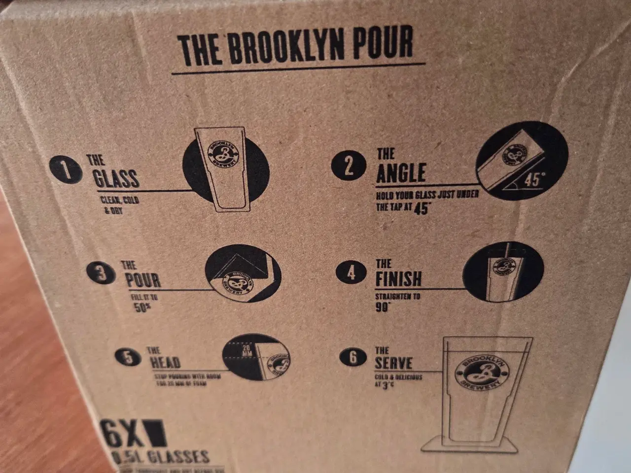 Billede 10 - Brooklyn Brewery Ølglas
