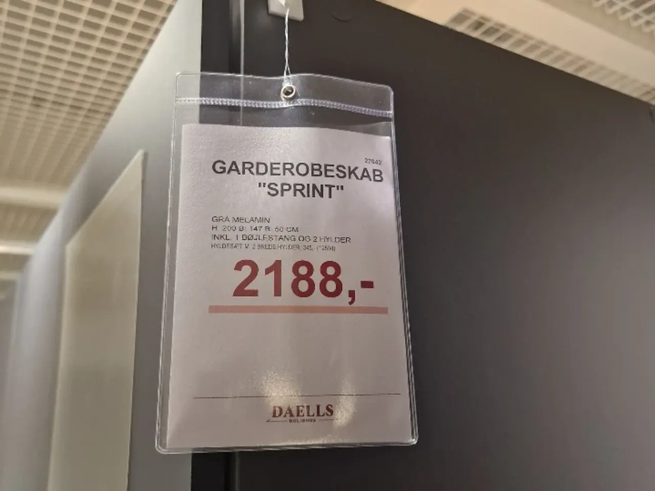 Billede 3 - 3 låget klædeskab