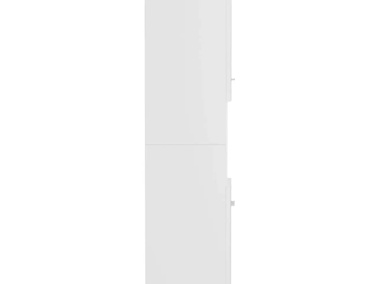 Billede 9 - Badeværelsesskab 30x30x130 cm konstrueret træ hvid