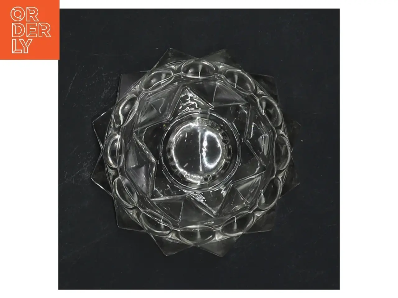Billede 2 - Glas lysestage (str. Ø 9 cm)