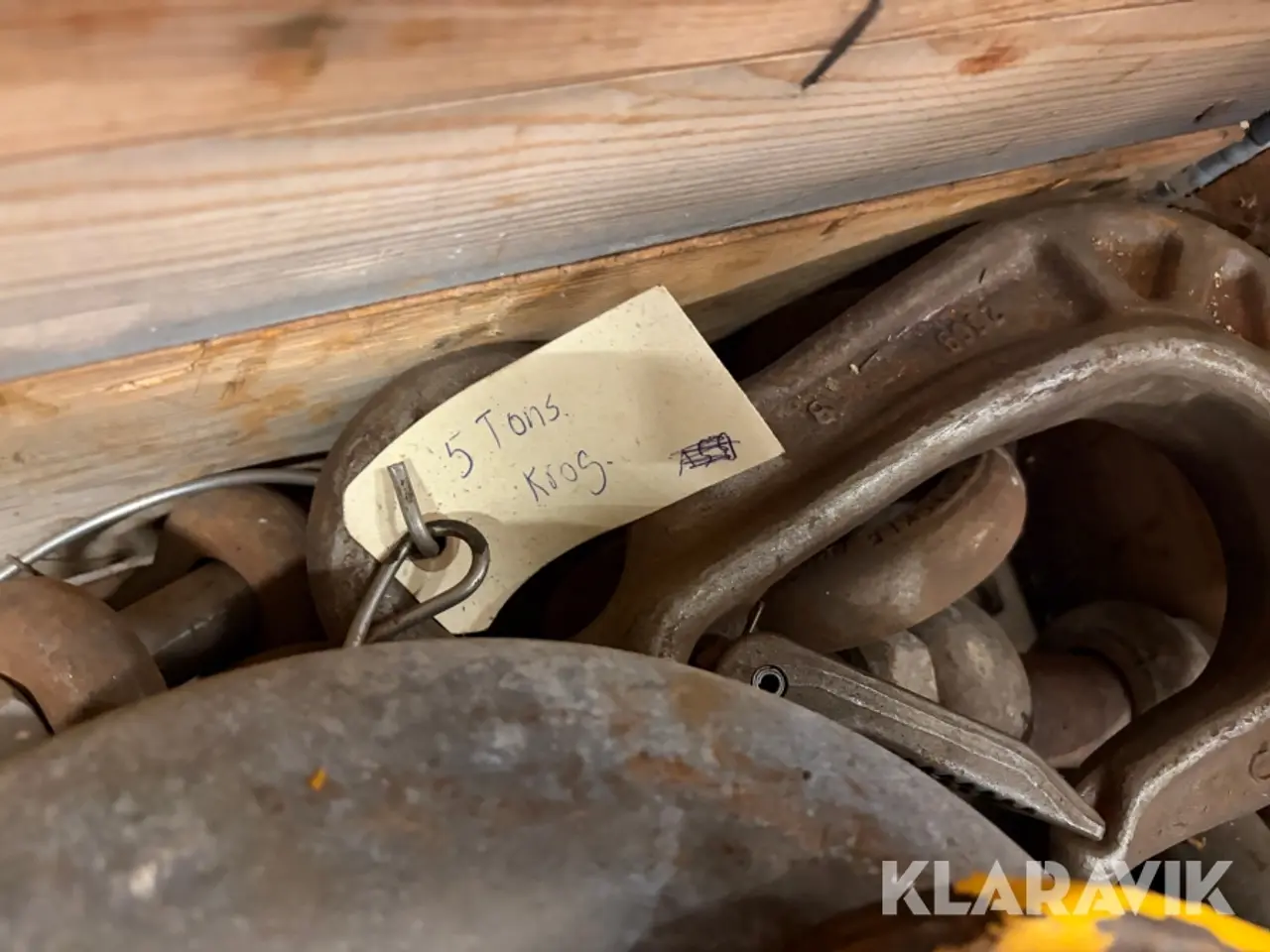Billede 12 - Lot - kroge og sjækler 1 palle