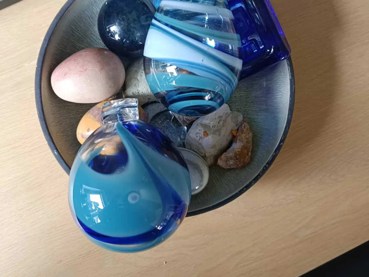 Billede 2 - Mundblæste glas ophæng