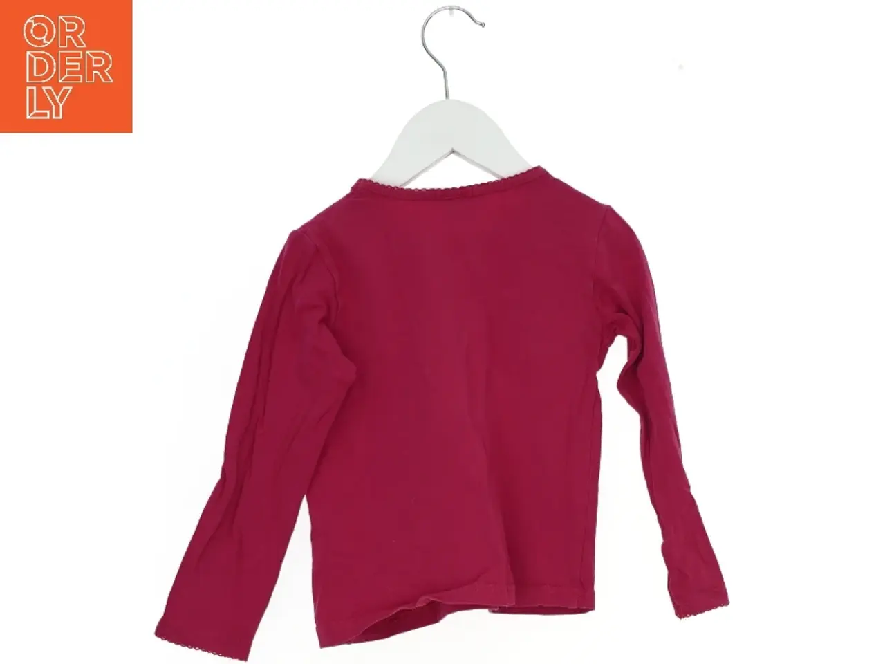 Billede 2 - Langærmet rød bluse fra H&M fra H&M (str. 104)