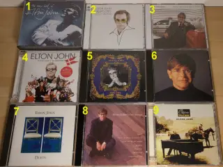 Elton John, CD'er, 14 Titler