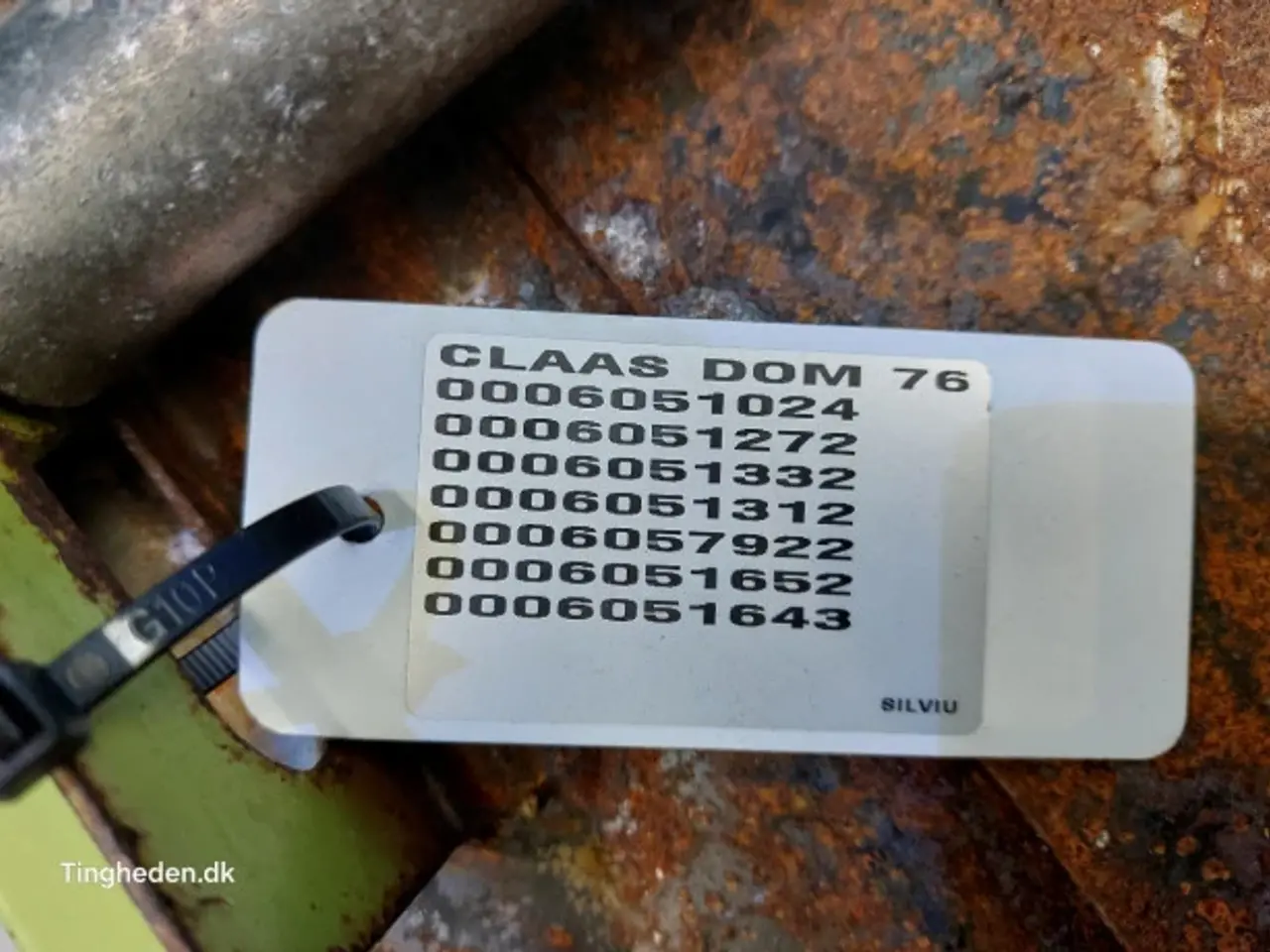 Billede 19 - Claas Dominator 76 Fylderør 0006051024