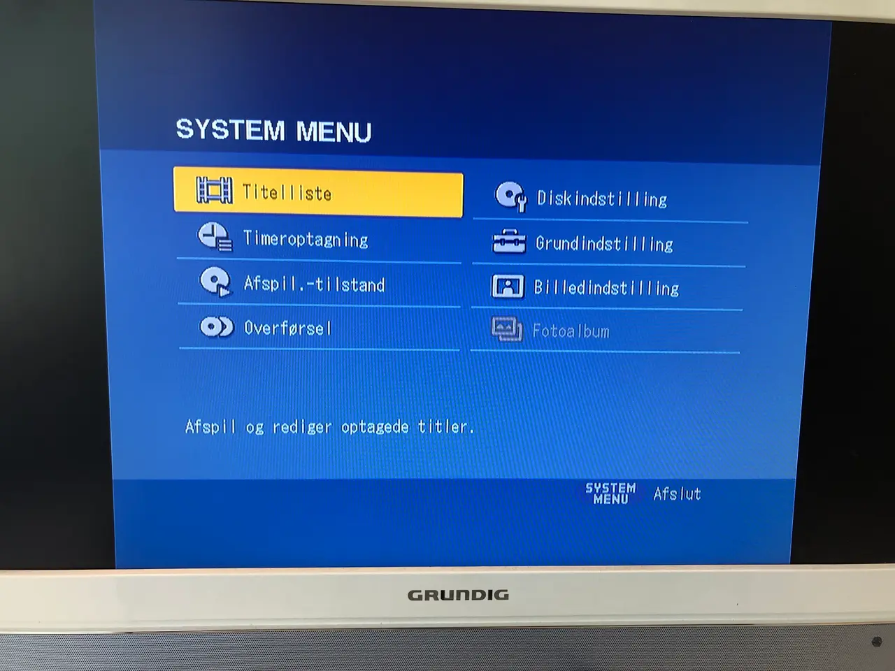 Billede 11 - Sony DVD afspiller med Harddisk optager