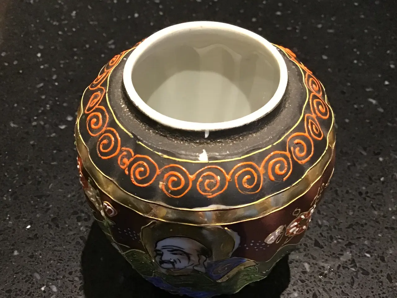 Billede 3 - Japansk Satsuma miniaturevase