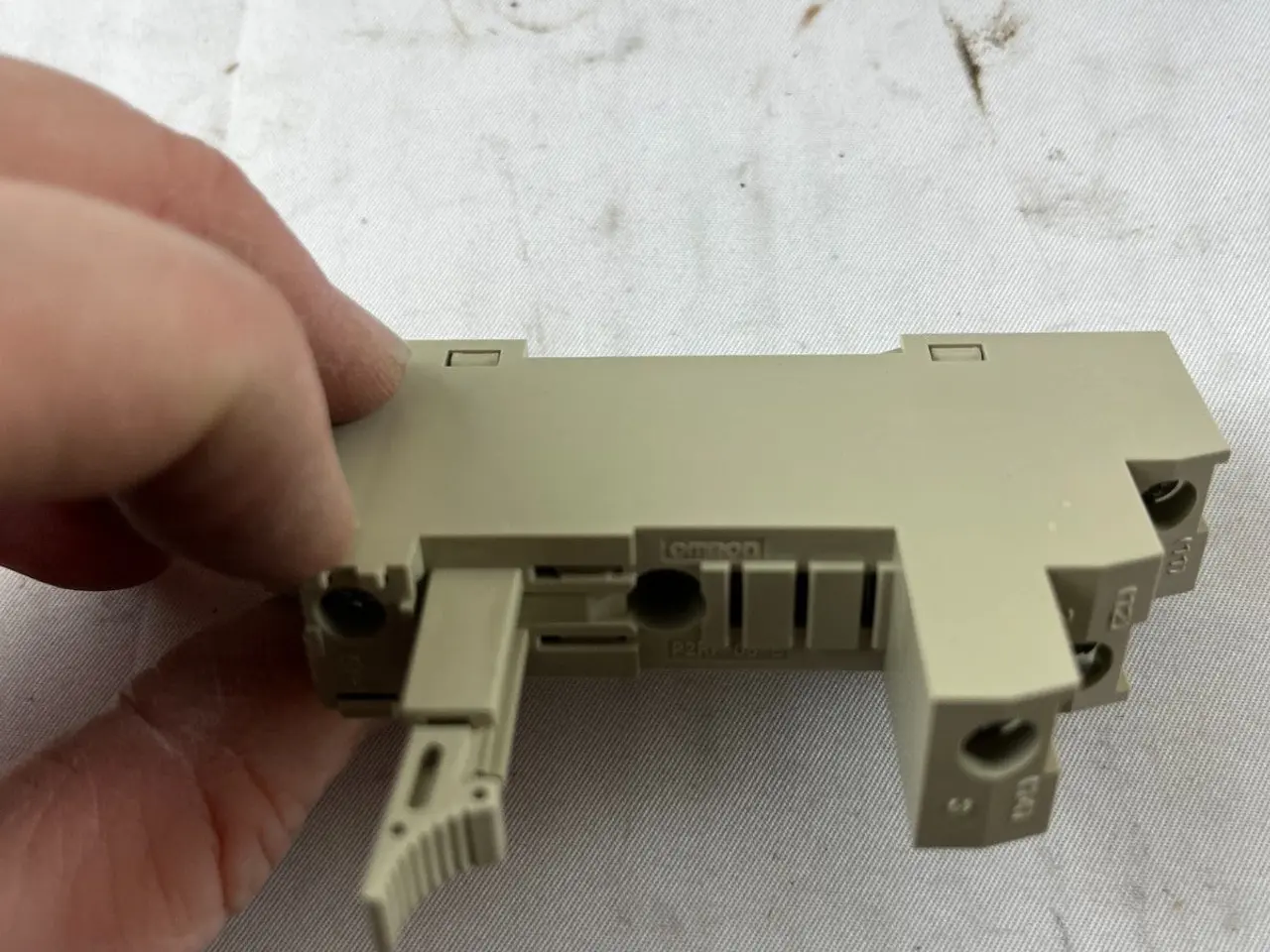 Billede 7 - Omron P2RF-05-E relæ Socket parti DIN Rail 5-Pin