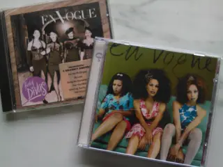 En Vogue: 2 CD'er: stk. 25 kr. 