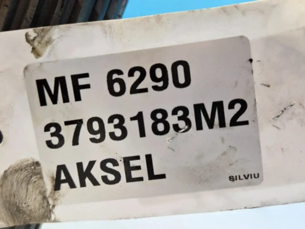 Billede 10 - Massey Ferguson 6290 Aksel 3793183M2
