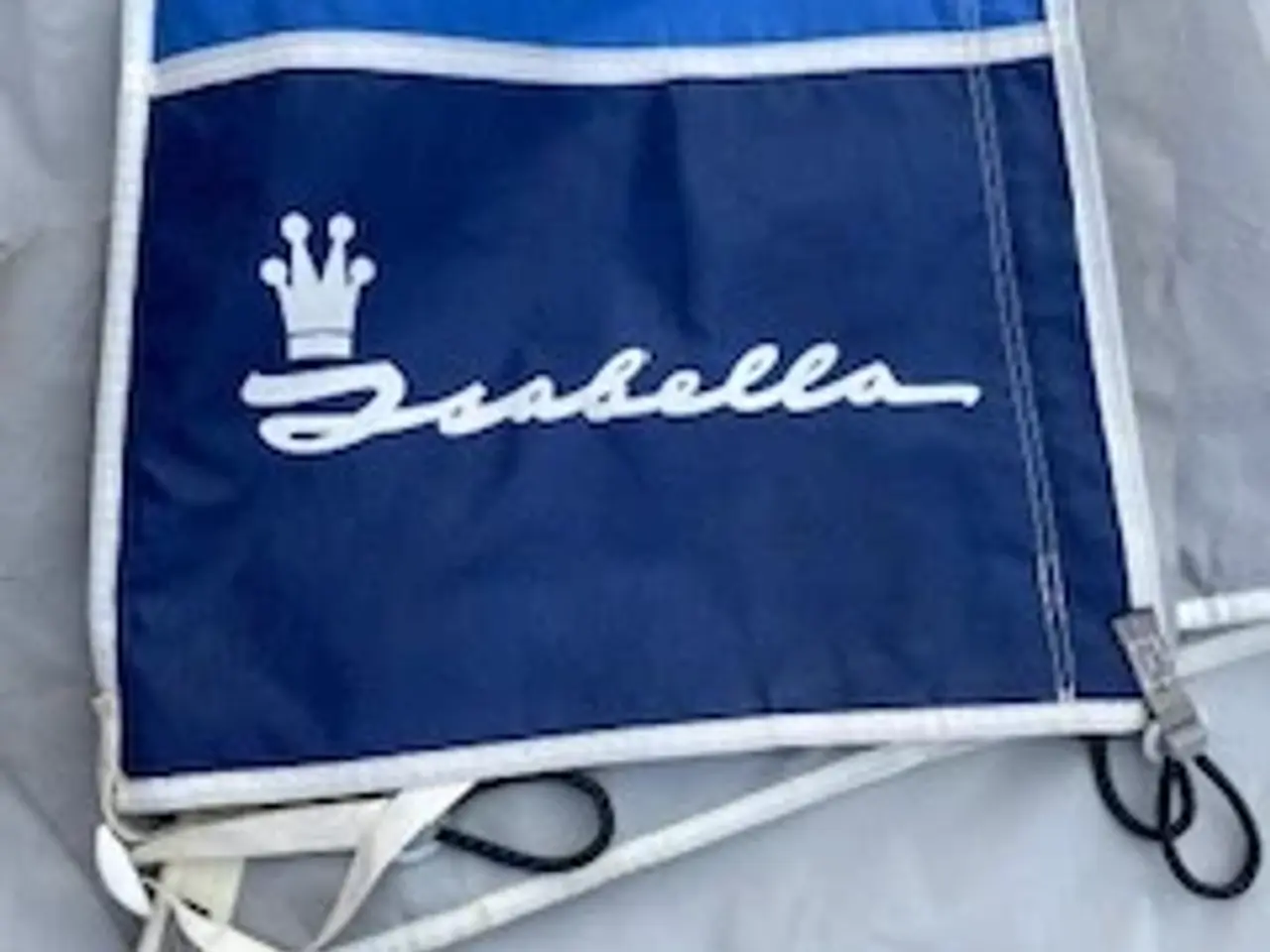 Billede 2 - velh Isabella Sun Blue Solsejl 975 m.sider/stænger
