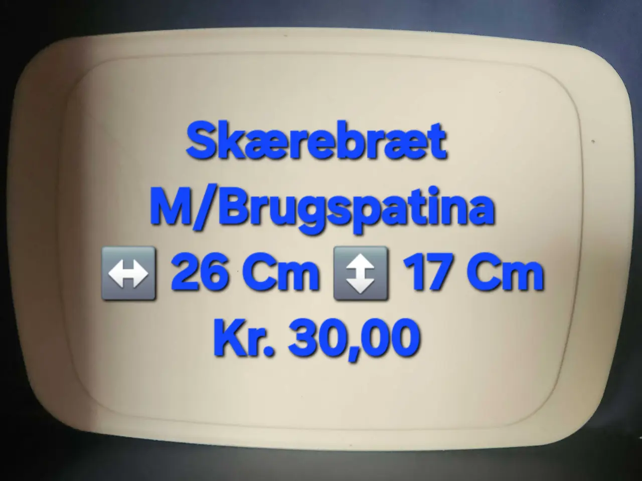 Billede 1 - Tupperware skærebræt 