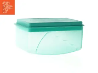 Smørboks med låg fra Tupperware (str. 14x8 cm)