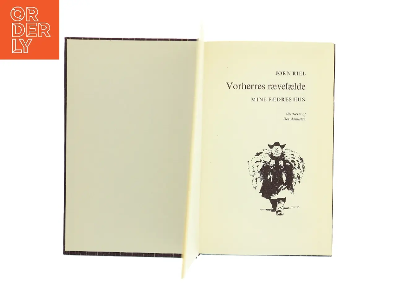 Billede 1 - Vorherres rævefælde ; Mine fædres hus af Jørn Riel (Bog)
