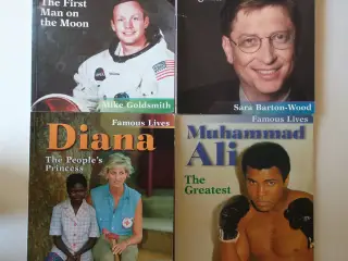 4 books in the series: Famous Lives. (Bill Gates,