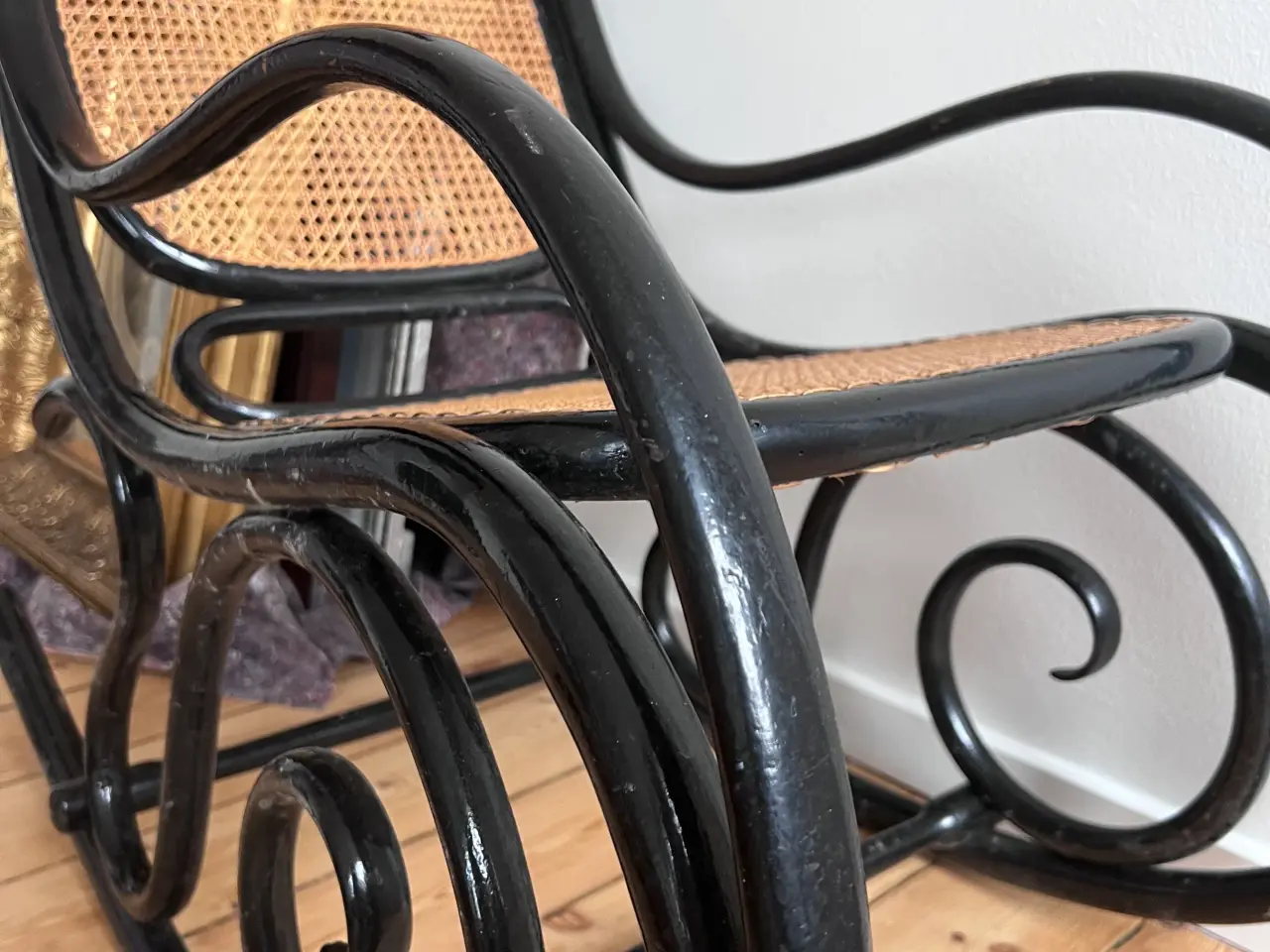 Billede 5 - Antik Thonet gyngestol