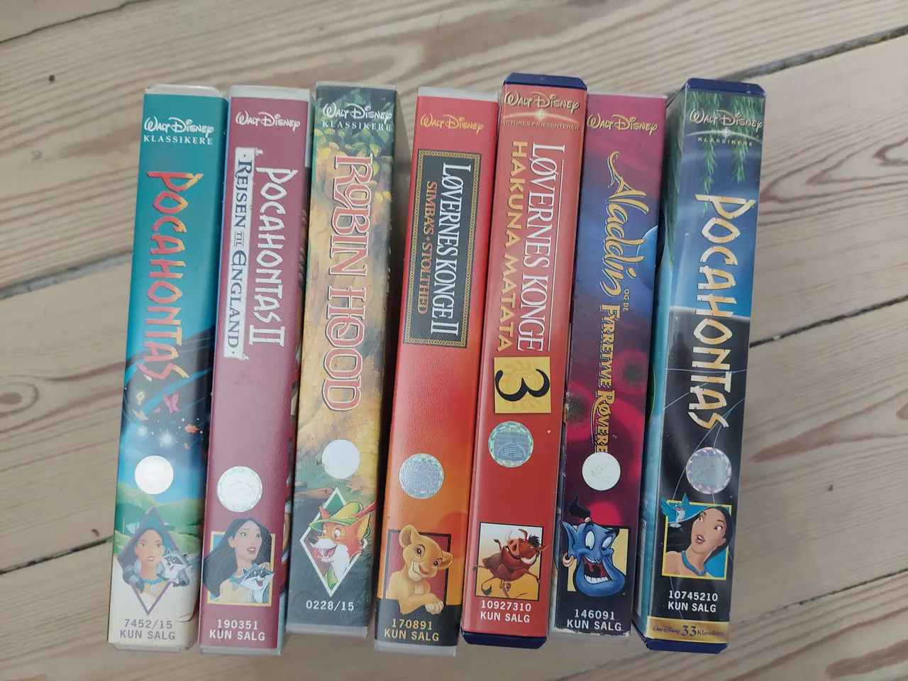Billede 3 - Disney VHS-pakke – 7 Klassikere