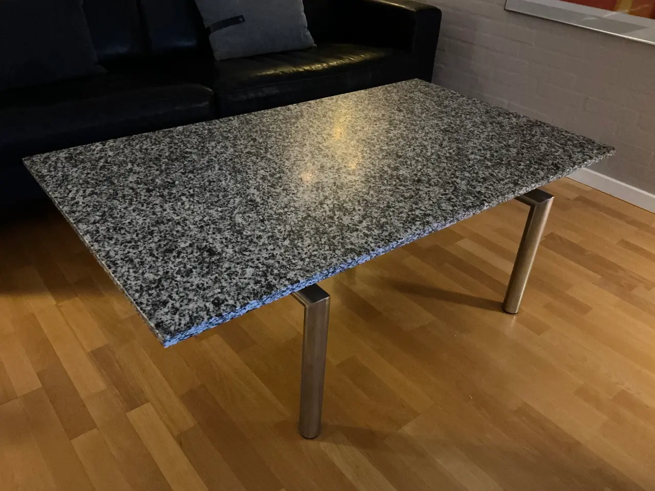 Billede 1 - Sofabord i granit - NY PRIS