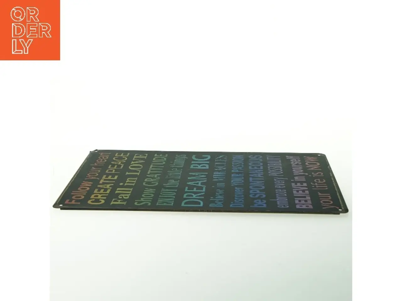 Billede 4 - Inspirerende metal skilt (str. 30x20 cm)
