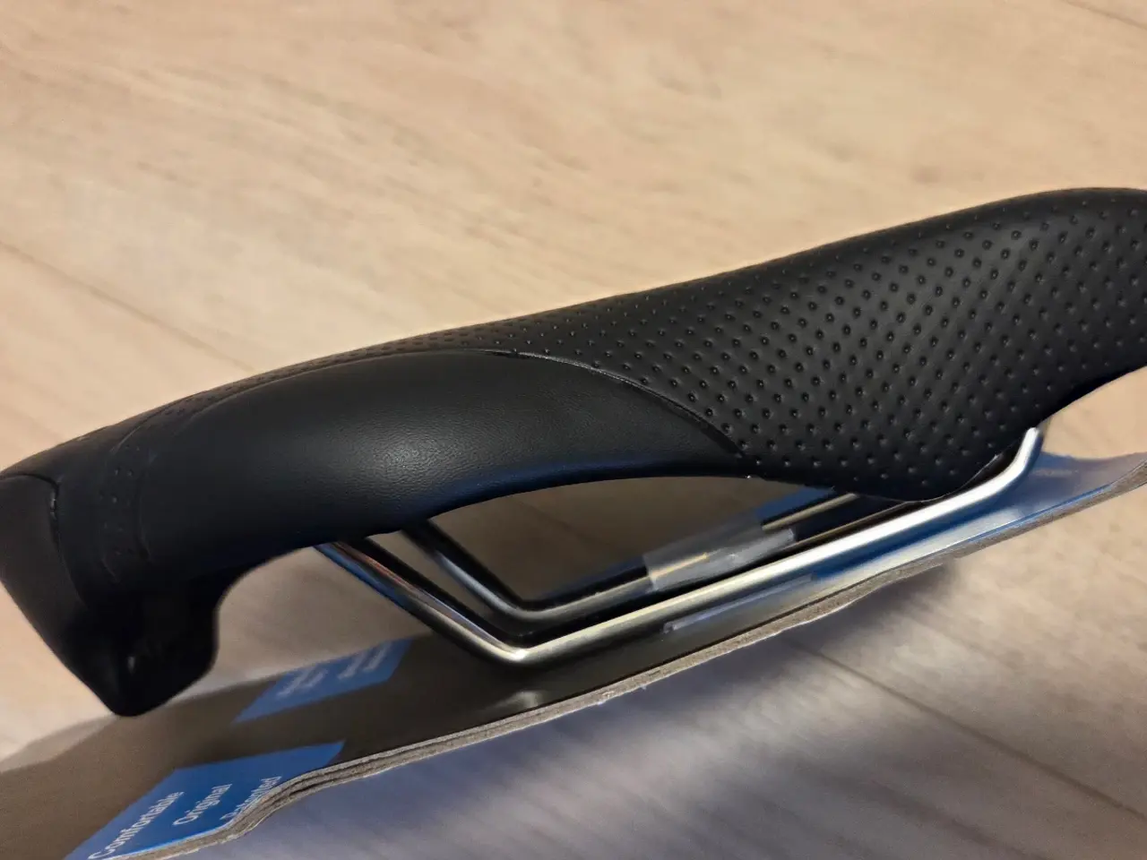 Billede 6 - ISM PS 1.0 130 mm sadel med titanium skinne, sort