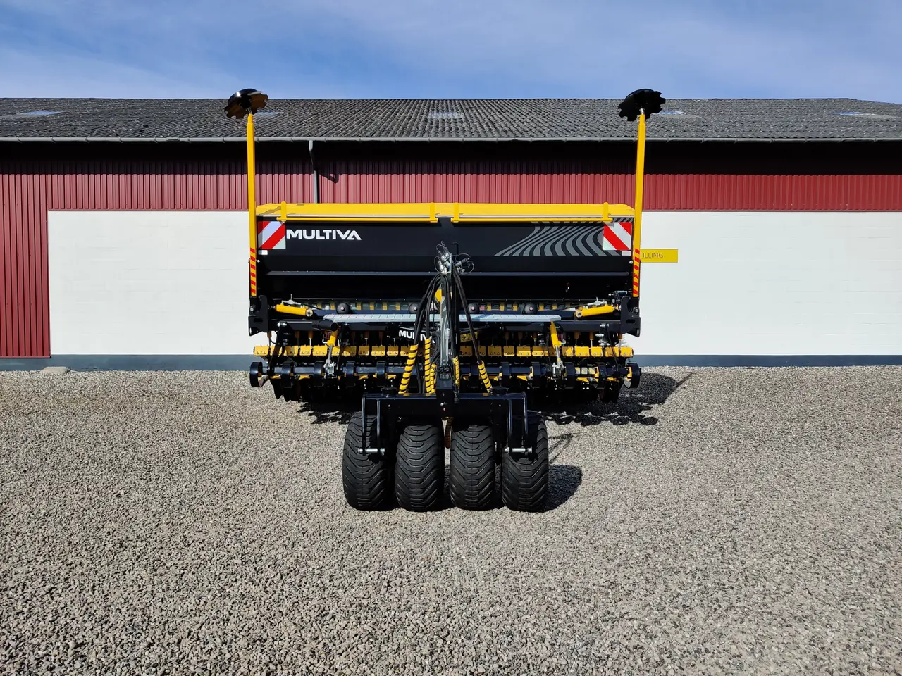 Billede 3 - MULTIVA Forte FX400 - Kun sået 800 ha.