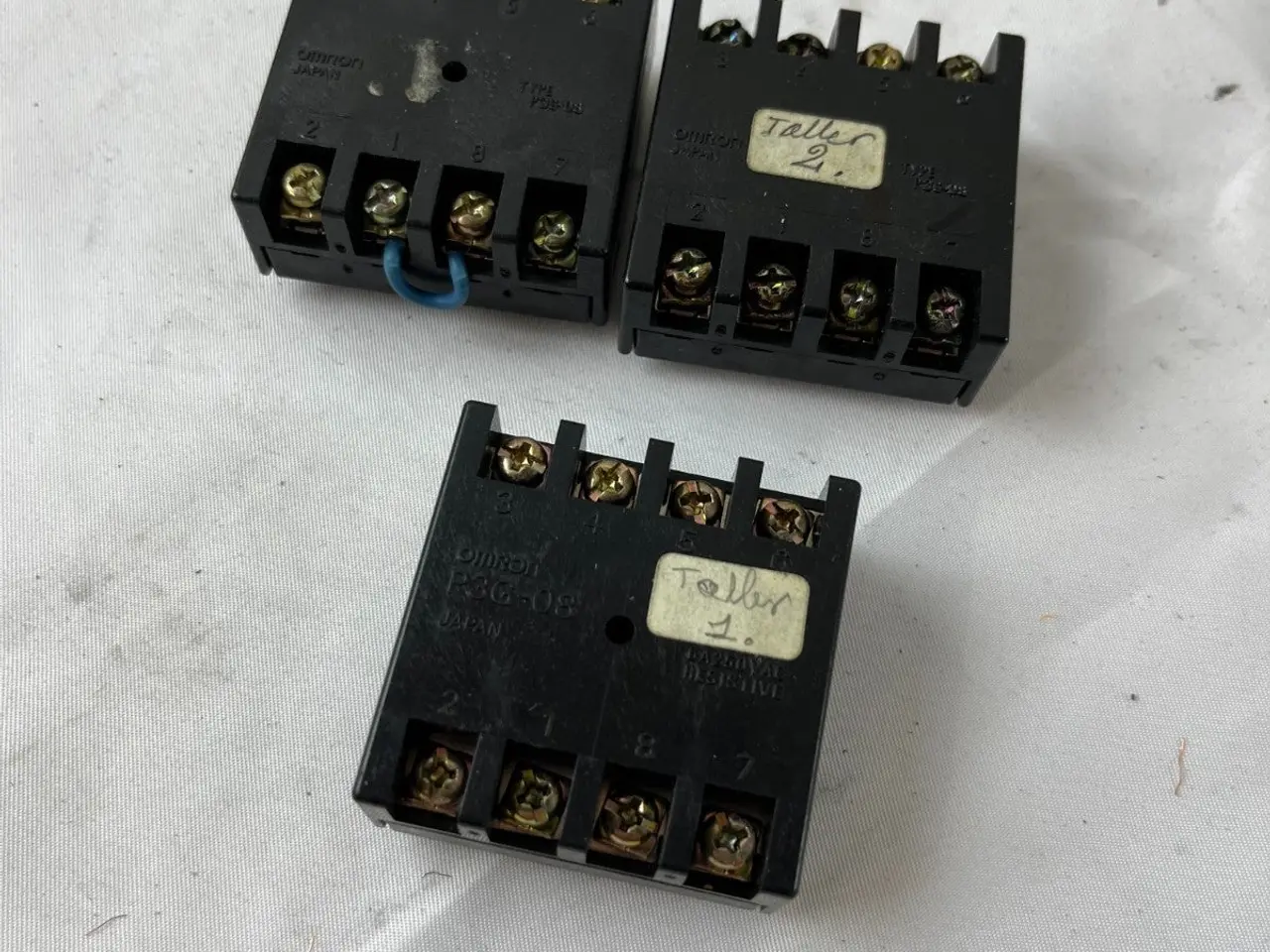 Billede 4 - Omron P3G-08 relæ Socket 8-Pin Panel Mount Screw