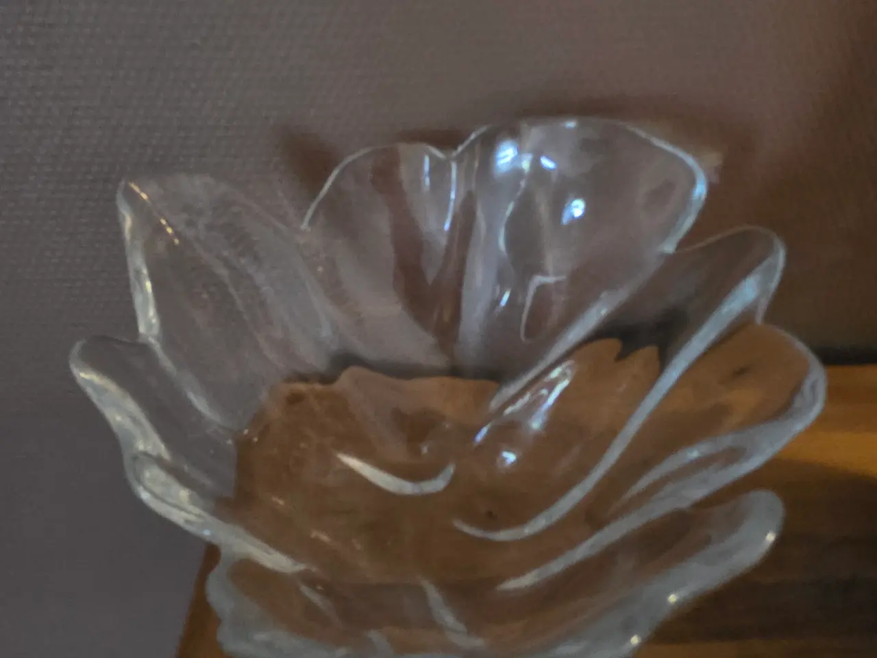 Billede 2 - Smuk Holmegaard / Royal Copenhagen "Natura" glassk