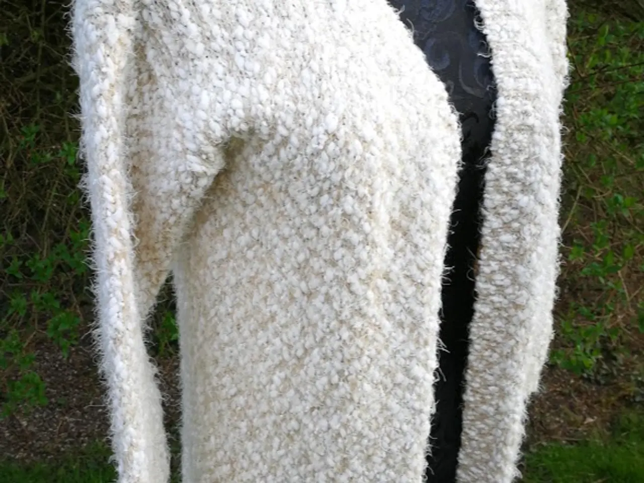 Billede 1 - Blød cardigan i offwhite