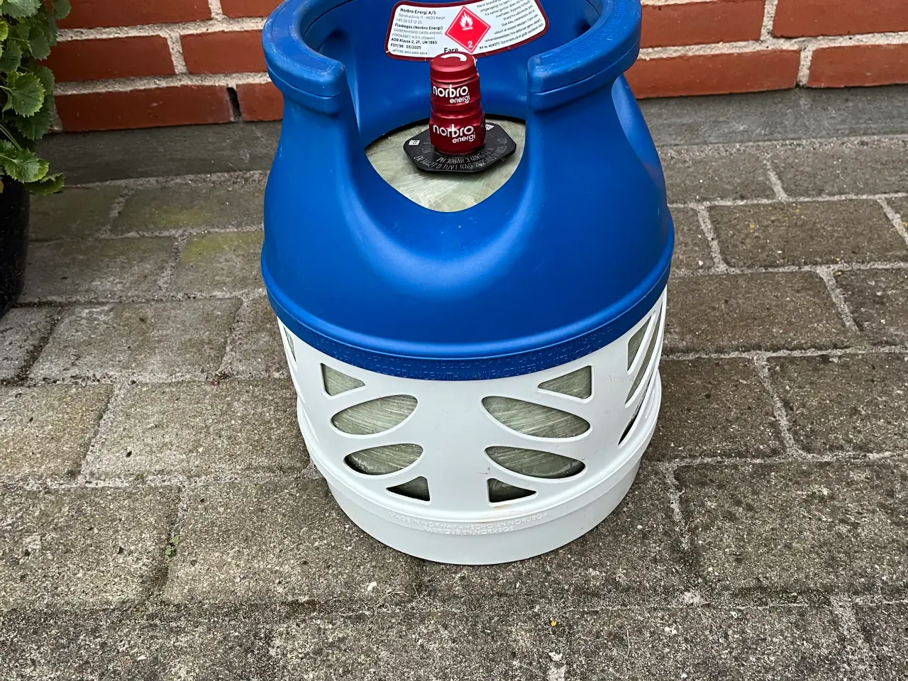 Billede 3 - Gasflaske 5 kg letvægtsflaske komposit