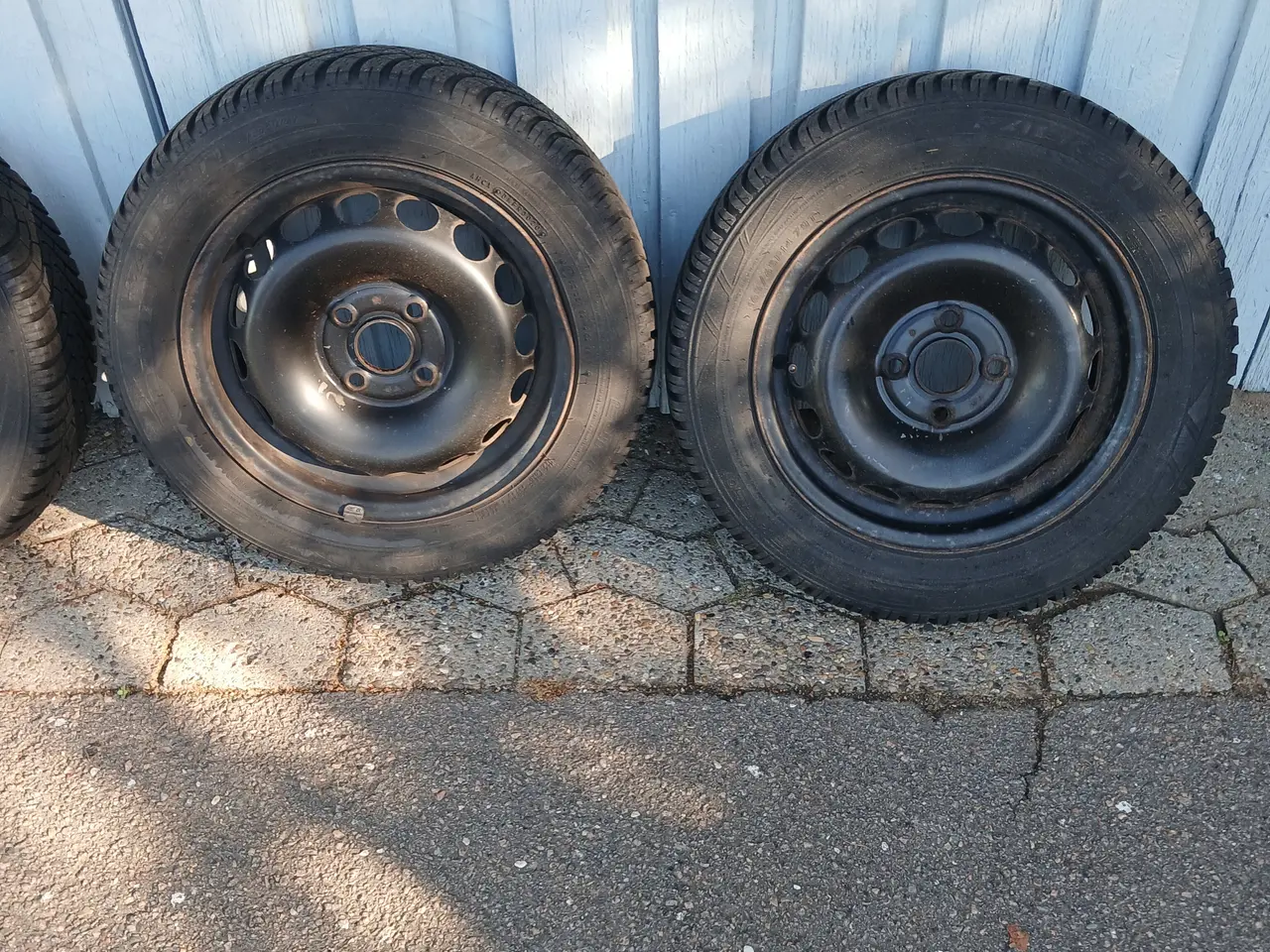 Billede 8 - 4 stk. vinterhjul til Citroen C1/Peugeot 107/Aygo