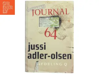 Journal 64 af Jussi Adler-Olsen (Bog)