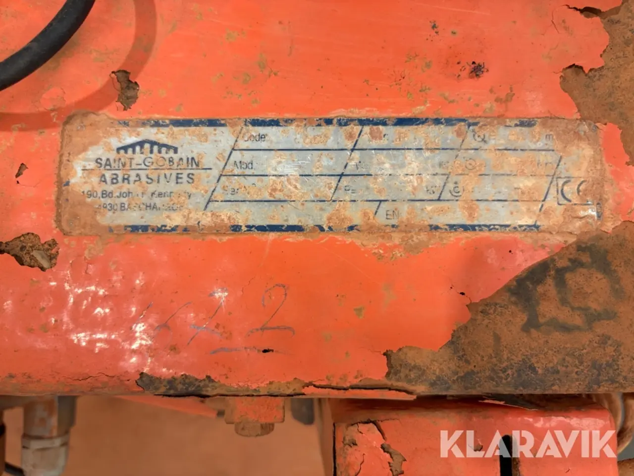 Billede 7 - Fliseskærer / Stenskærer Saint-Gobain Abrasives CM41