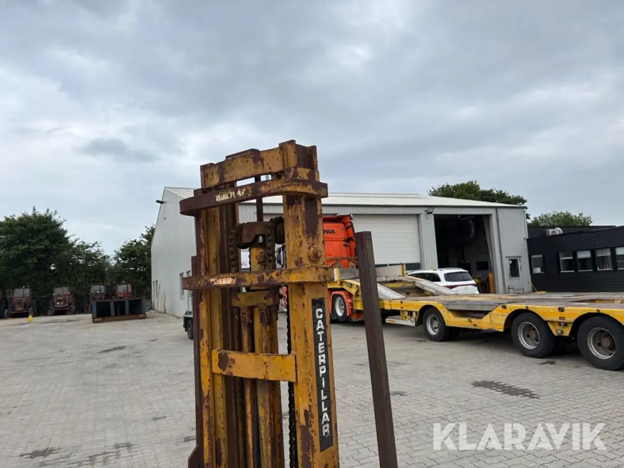 Billede 4 - Gaffeltårn til traktor Caterpillar