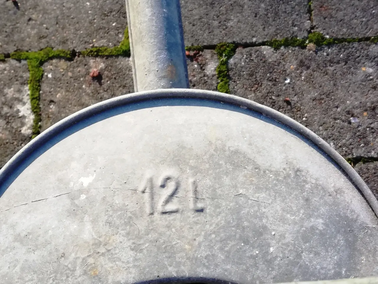 Billede 4 -  12 Liter Zinkvandkande 