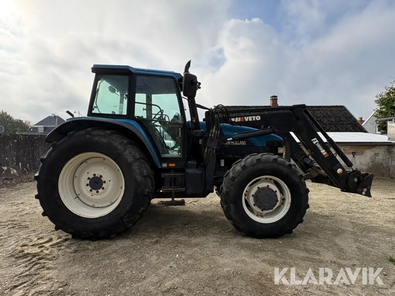 Billede 6 - Traktor Ford 8360 med VETO FX5950 frontlæsser