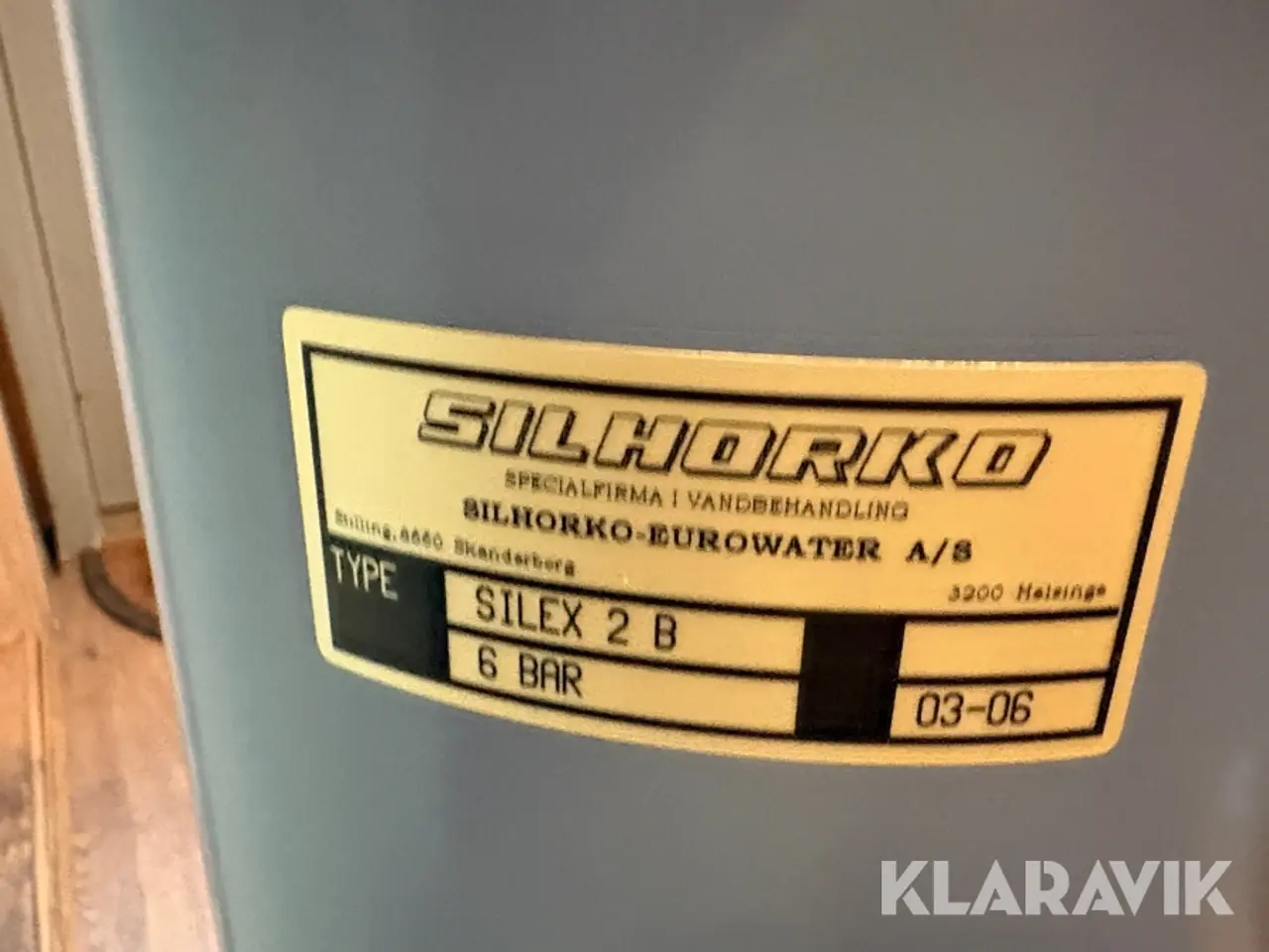 Billede 3 - Sandfiltermaskine Silhorko Silex2B