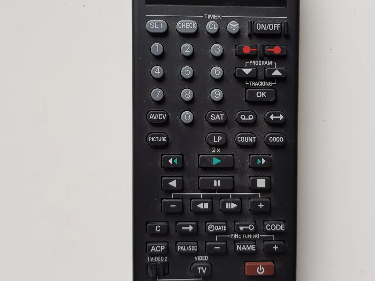 Billede 1 - Grundig fjernbetjening til VHS RP20