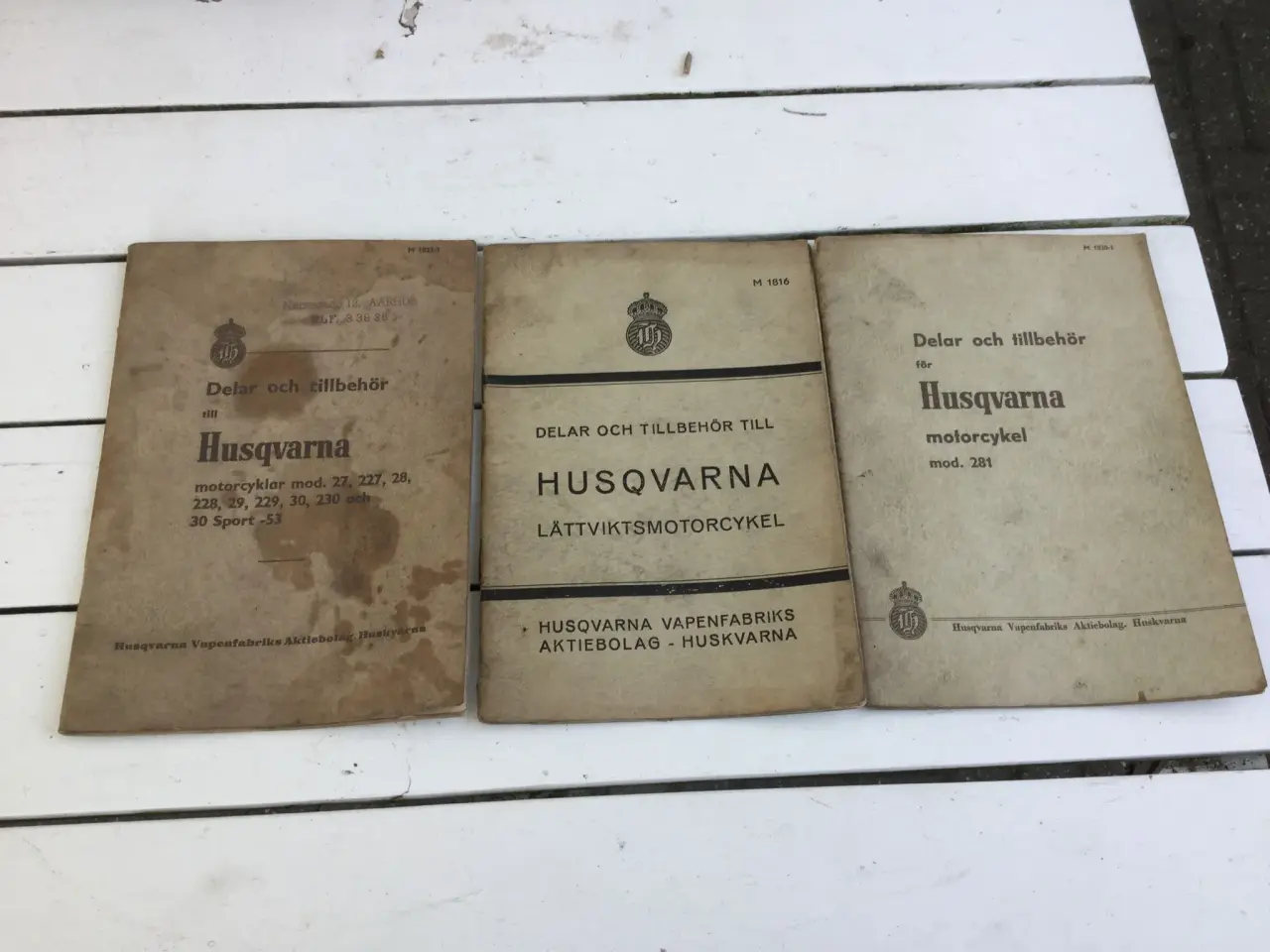 Billede 1 - Husqvarna bøger gamle