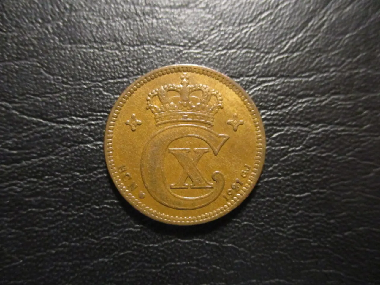 Billede 1 - 2 øre 1921 flot