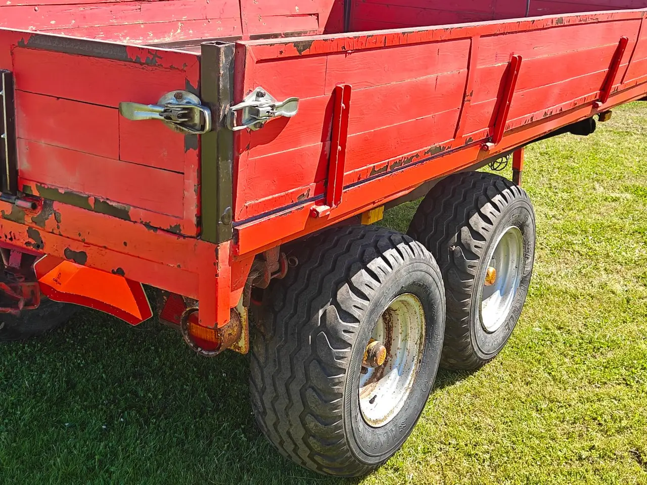 Billede 3 - Tipvogn 10T Boogie m. bremser