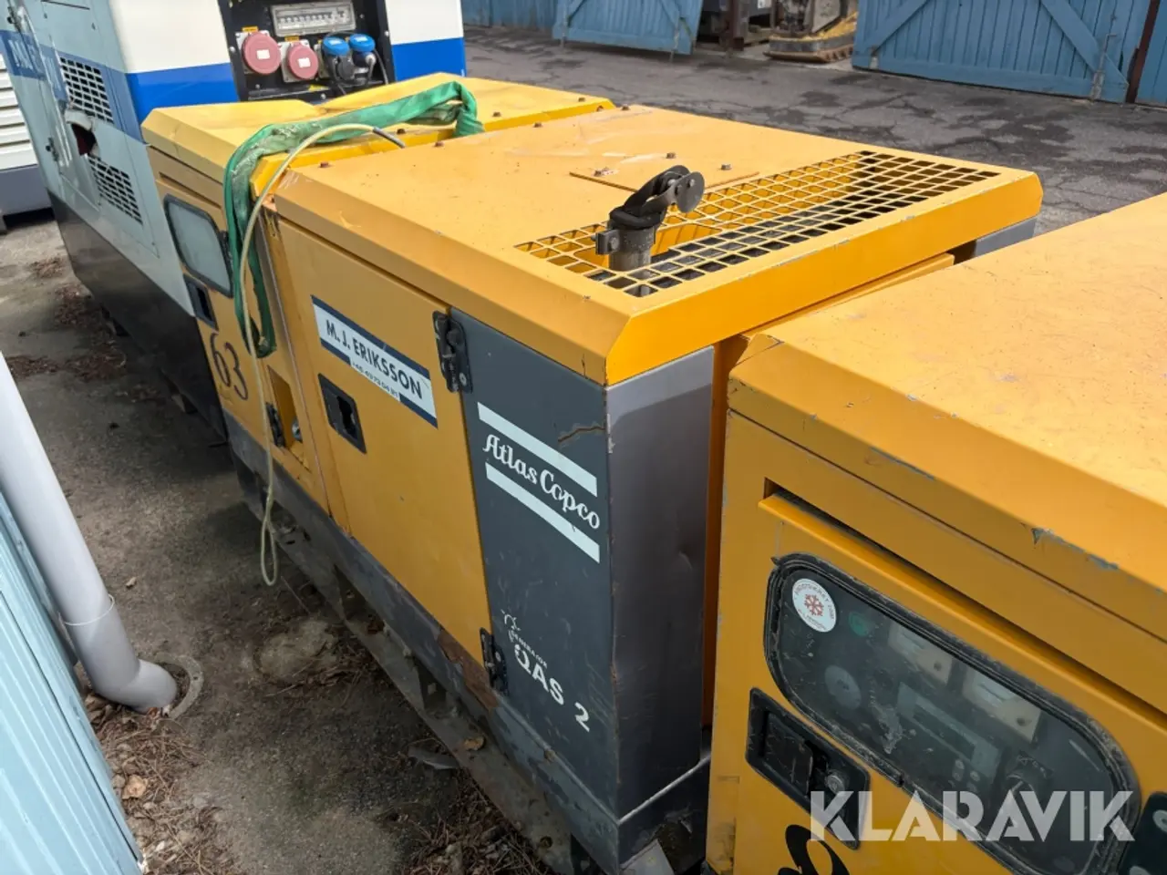 Billede 3 - Generator Atlas Copco QAS 20