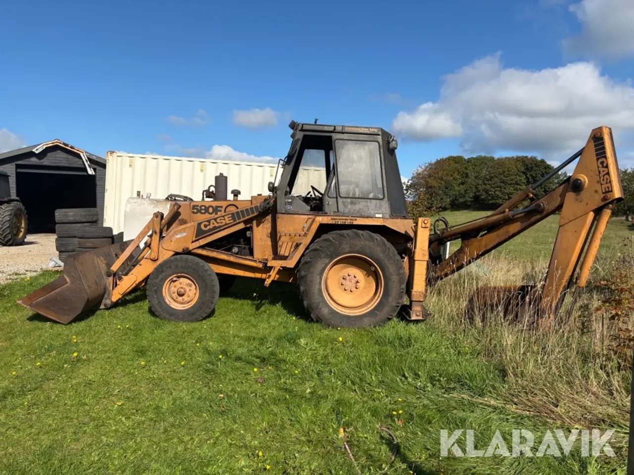 Billede 3 - Rendegraver Case 580F