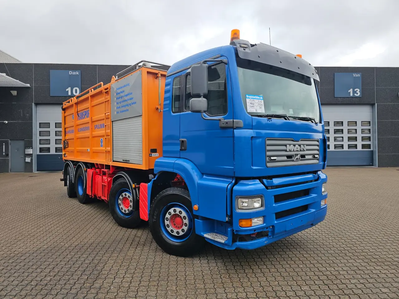 Billede 2 - MAN TGA 35.390 8X2-6 Simom Moos, Slamsuger
