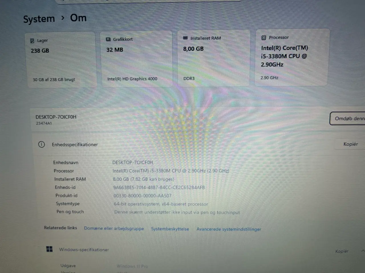 Billede 6 - Lenovo Thinkpad T430 - 14” - I5 - 8 gb - 256 ssd
