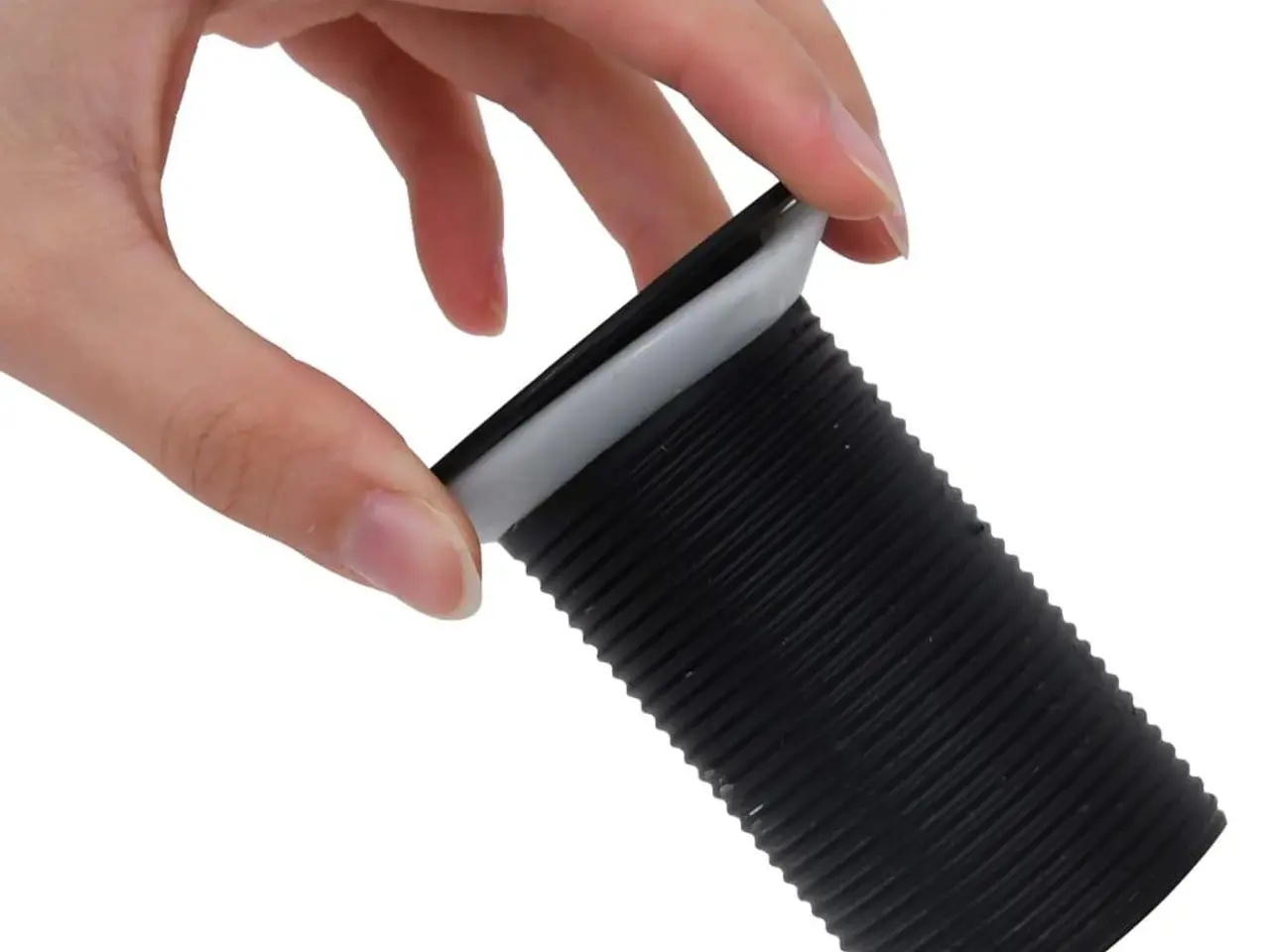 Billede 5 - Trykafløb uden overløb 6,4 × 6,4 × 9,1 cm - sort pop-up