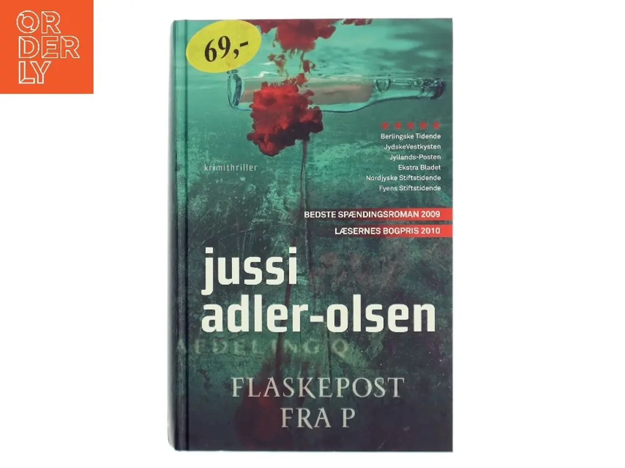 Billede 1 - Flaskepost fra P af Jussi Adler-Olsen (Bog)