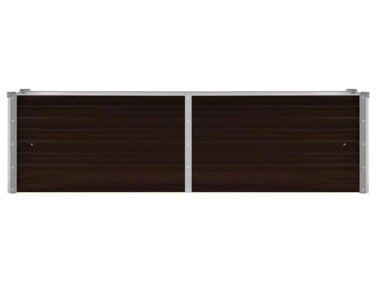 Billede 3 - Hævet plantekasse 160 x 40 x 45 cm - brun