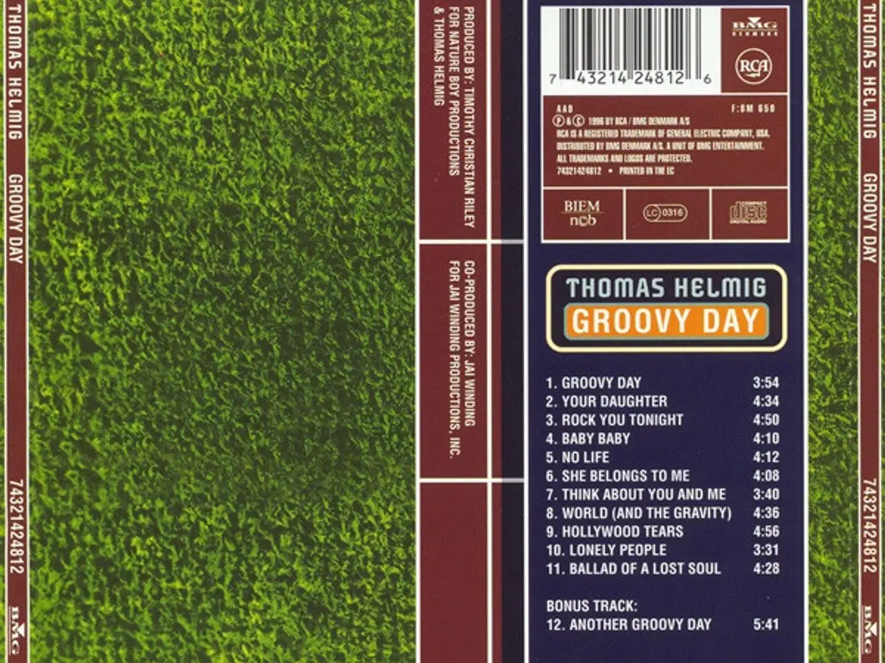 Billede 2 - Thomas Helmig – Groovy Day – CD