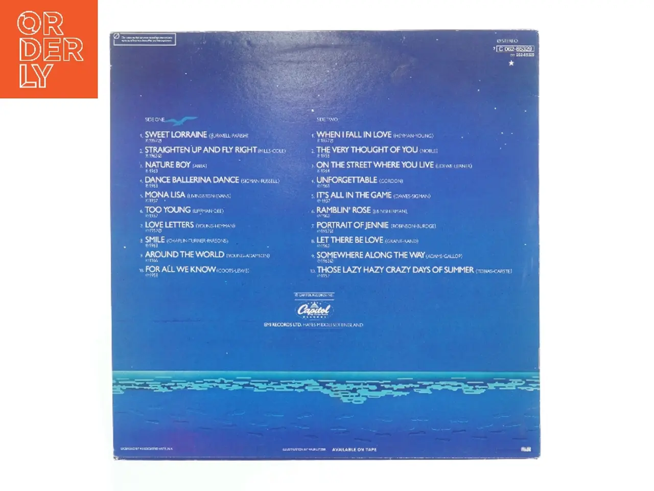 Billede 2 - Nat King Cole - 20 Golden Greats LP fra Capitol Records