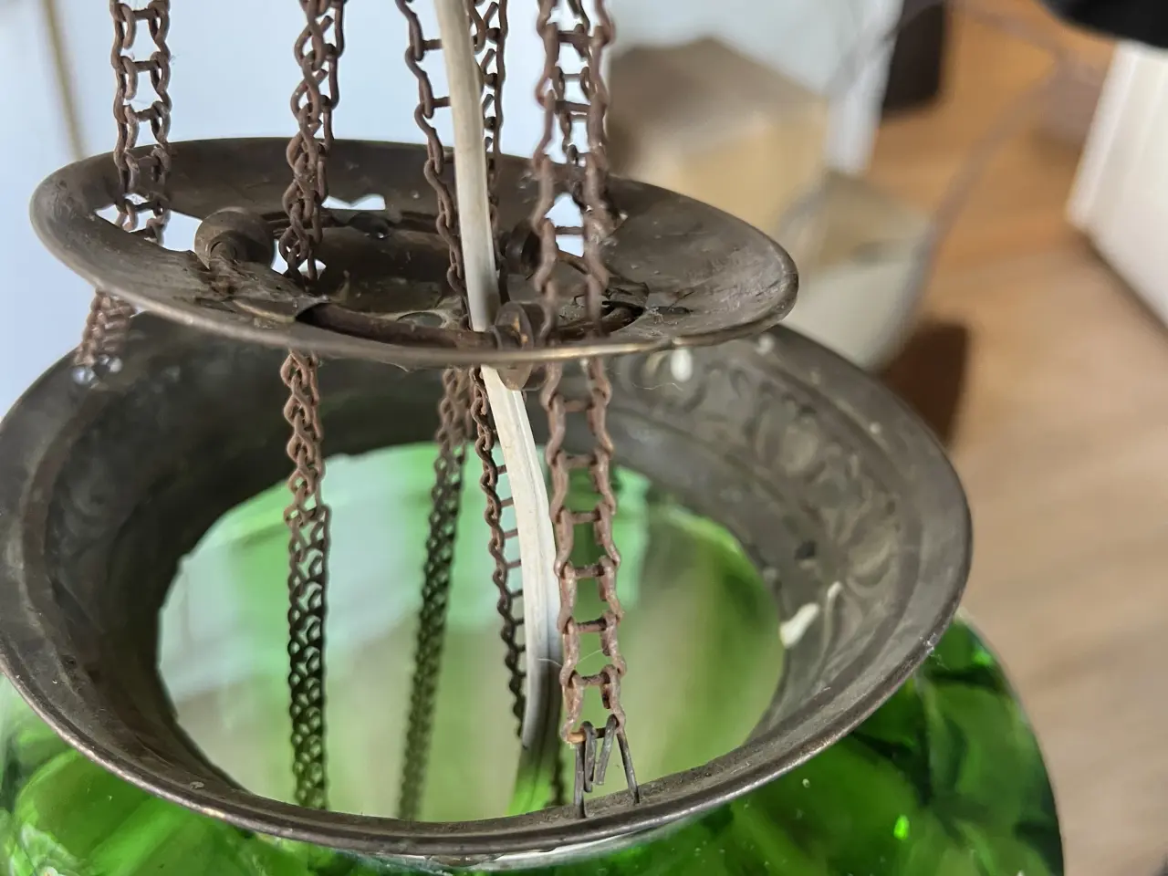 Billede 1 - Lampe fra Fyens Glasværk